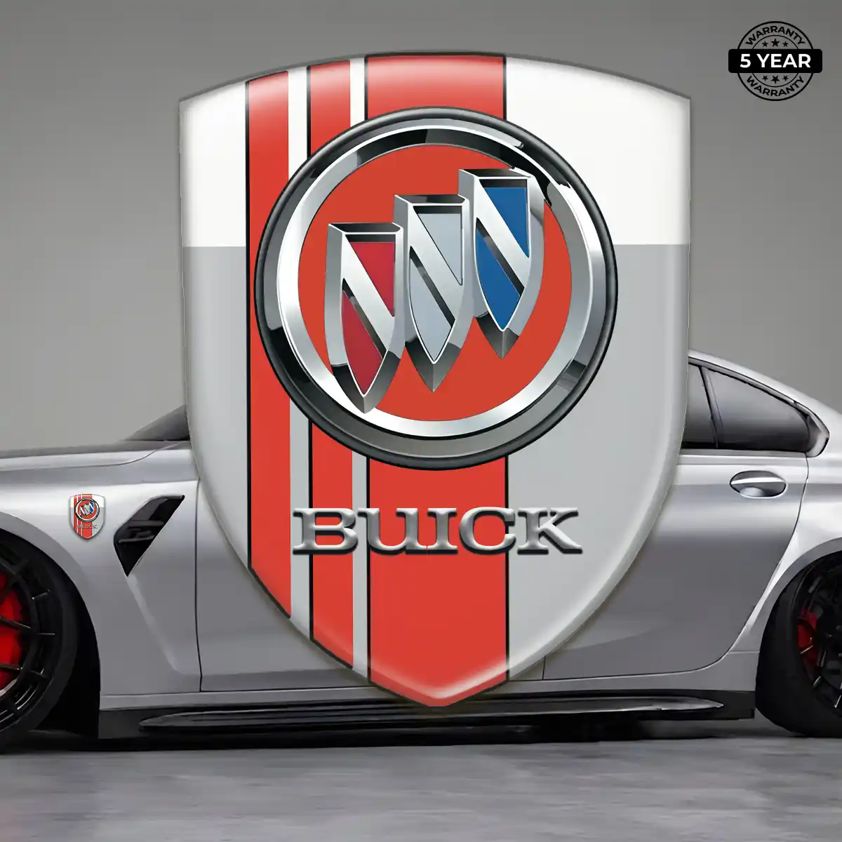 Buick 3D Badge Sticker Interior Luxe