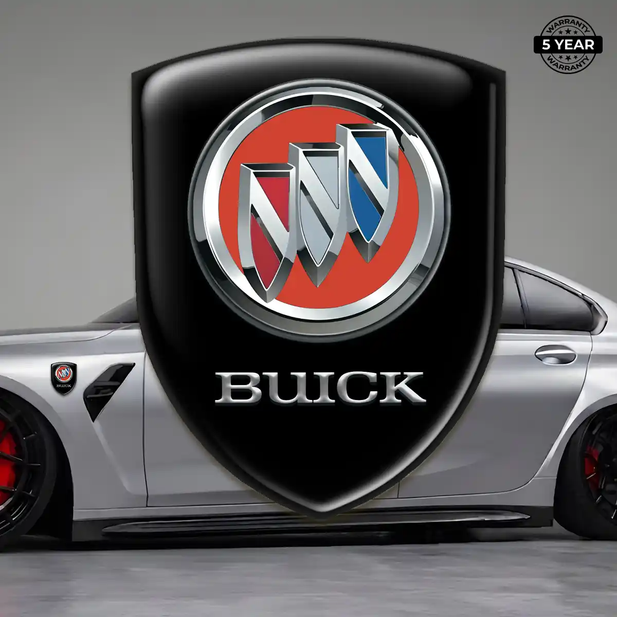Buick 3D Badge Sticker Opulent Line