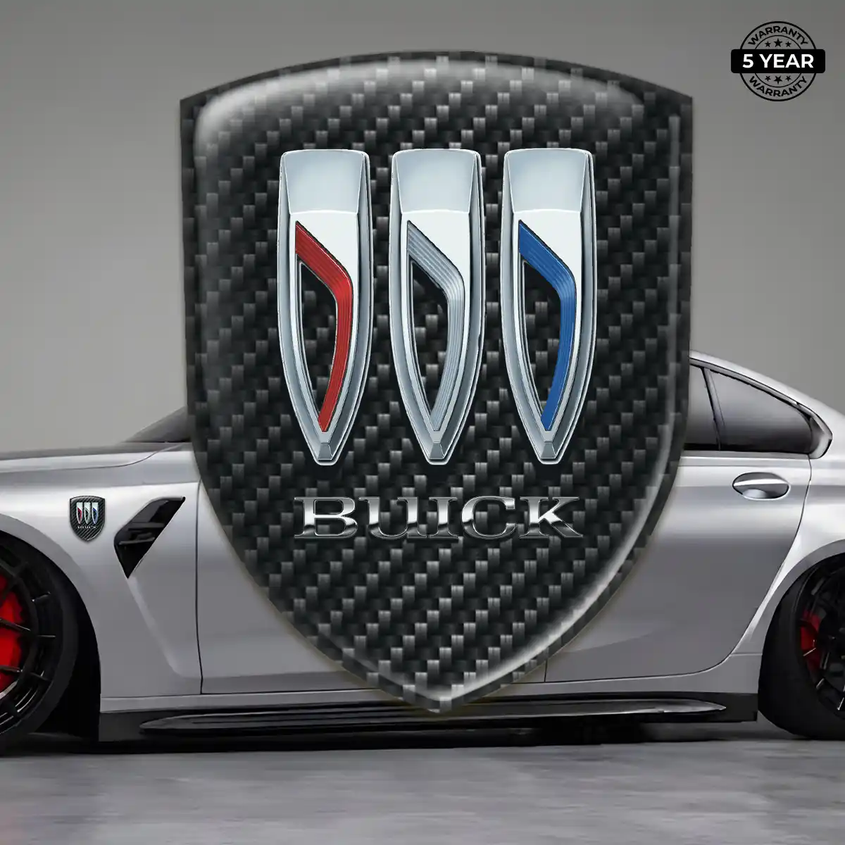 Buick 3D Badge Sticker Prime Quality
