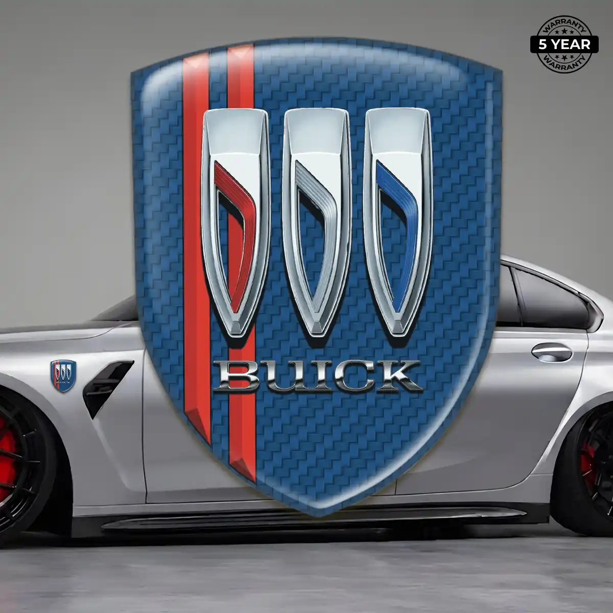 Buick 3D Badge Sticker Resin Elite