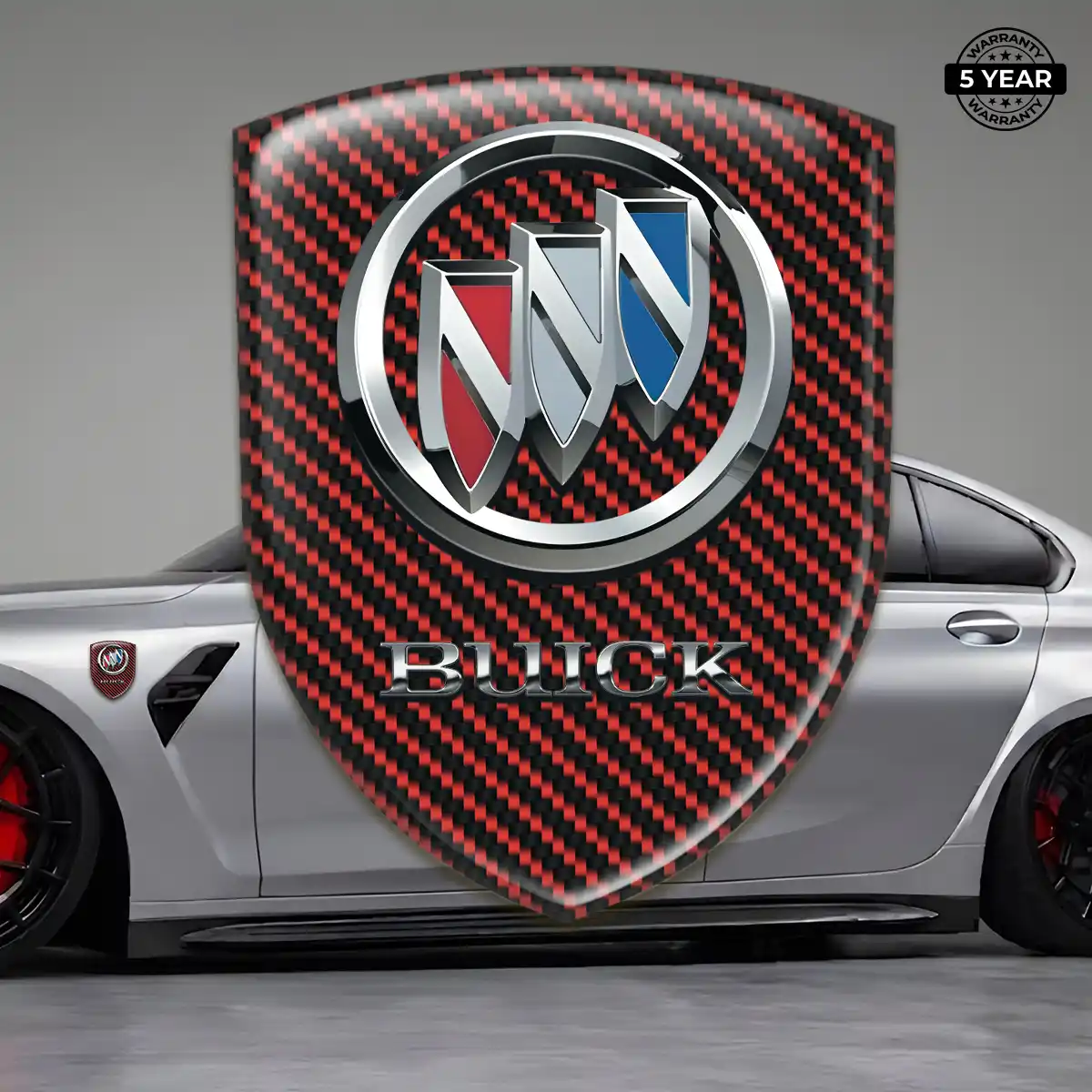 Buick 3D Badge Sticker Superior Craft