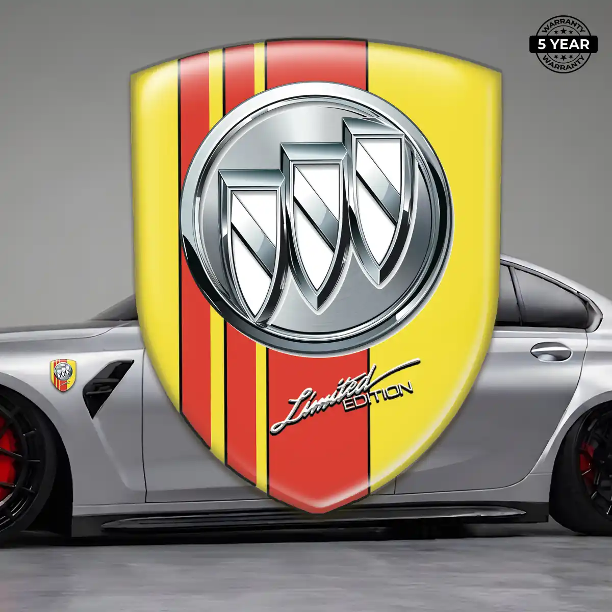 Buick 3D Domed Sticker Deluxe Edition