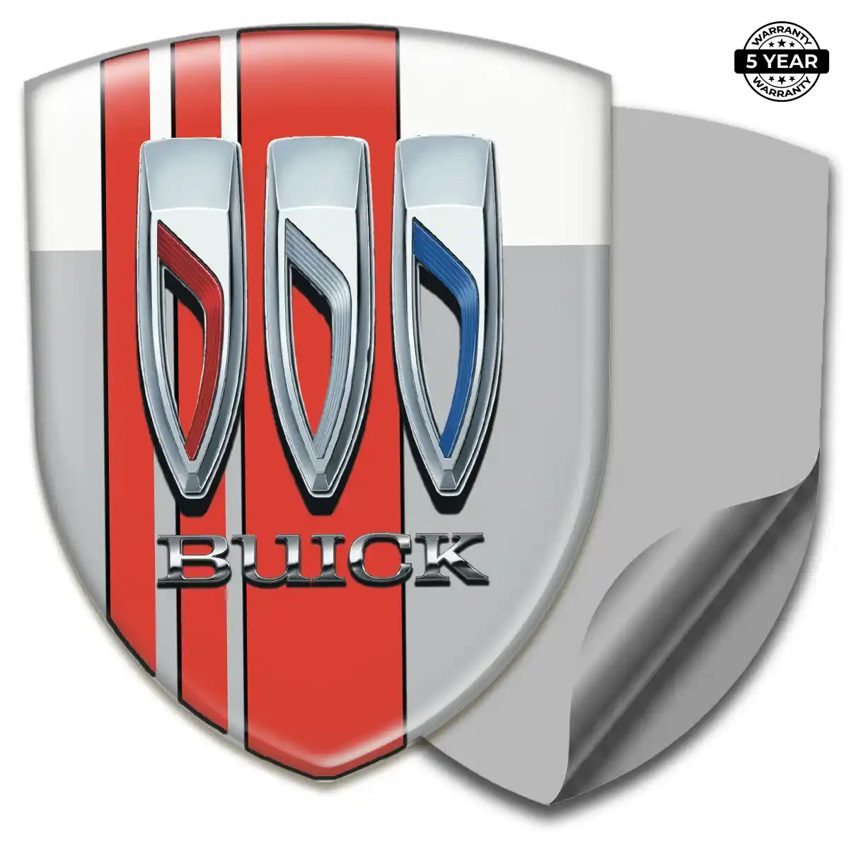 Buick 3D Domed Sticker Opulent Line