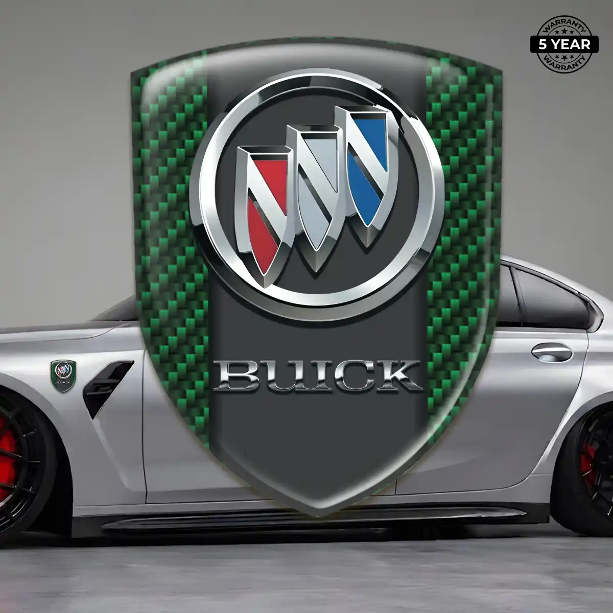 Buick 3D Domed Sticker Prestige Line