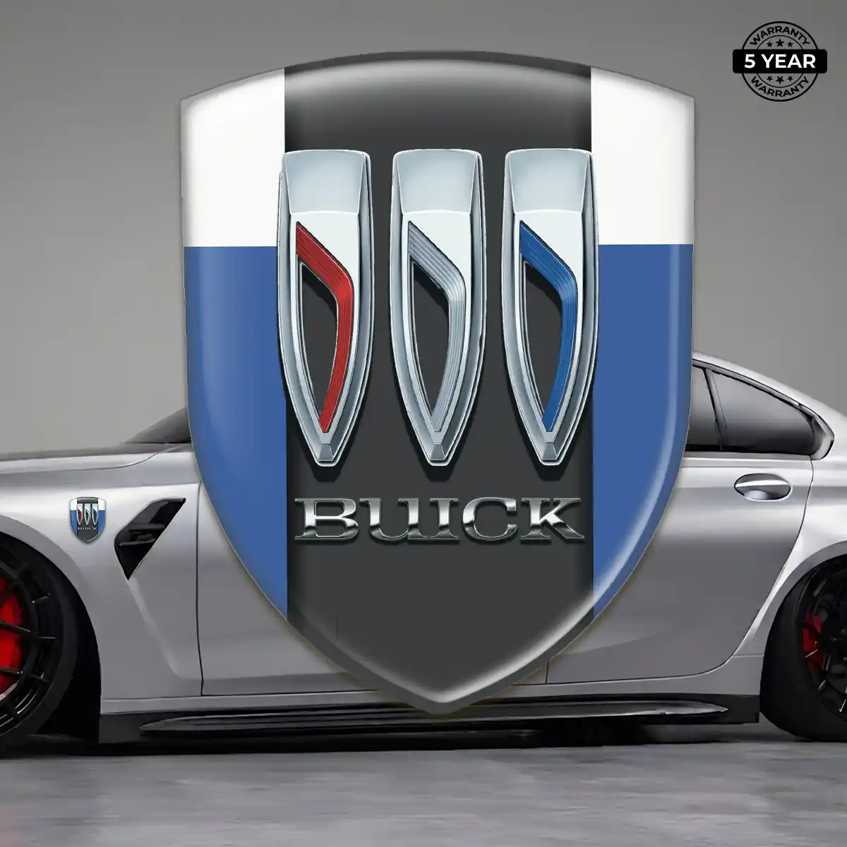 Buick 3D Domed Sticker Resin Elite