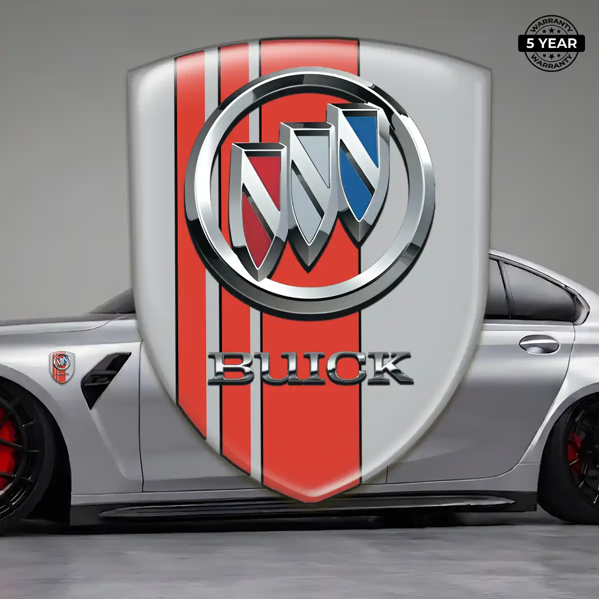 Buick 3D Emblem Sticker Elite Edition