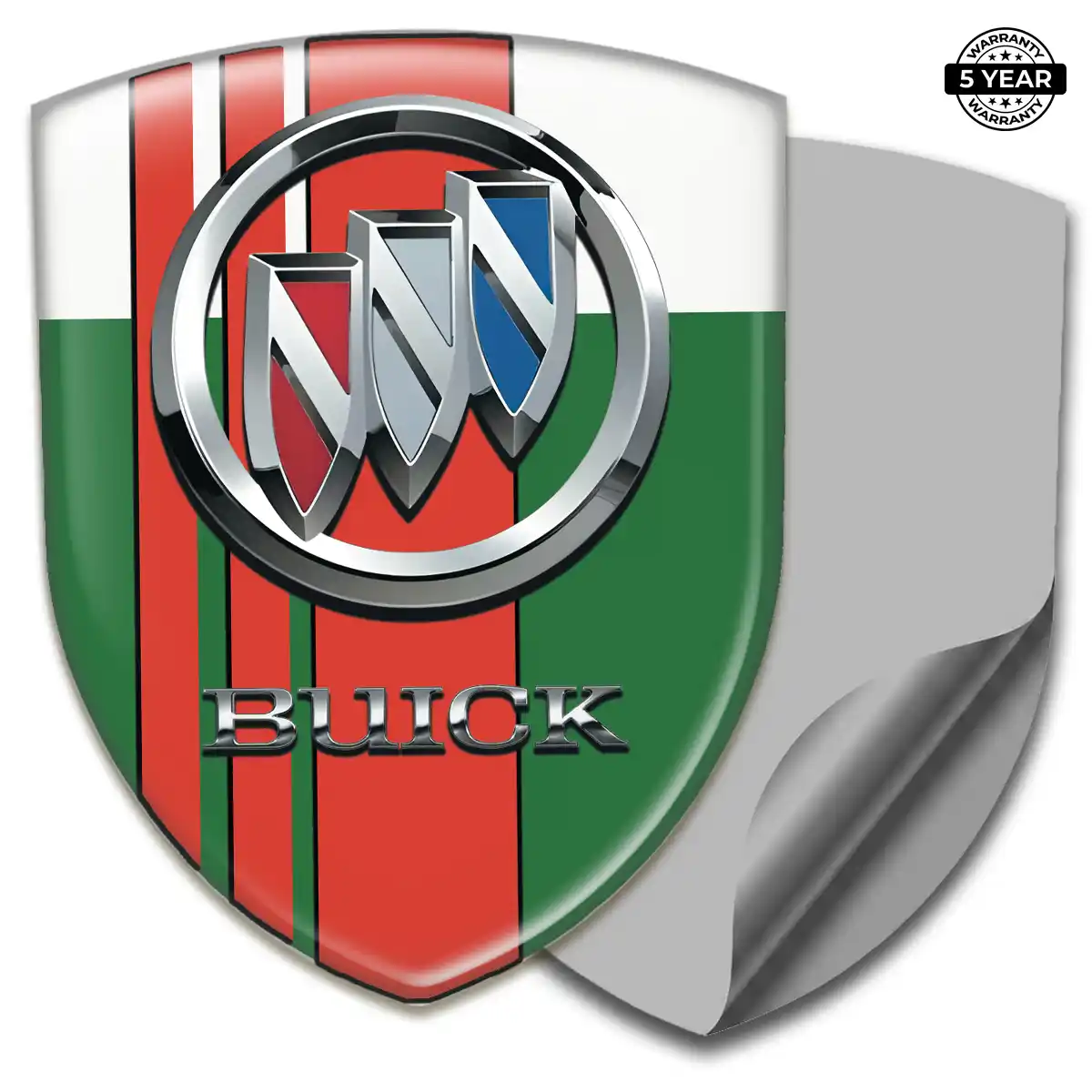 Buick 3D Emblem Sticker Interior Luxe