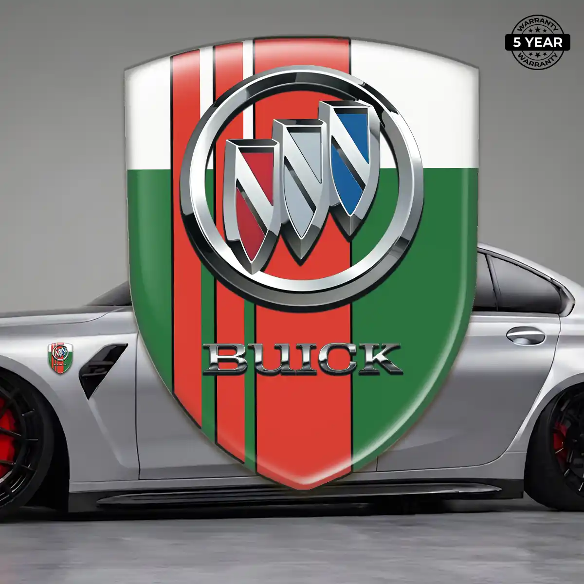 Buick 3D Emblem Sticker Interior Luxe