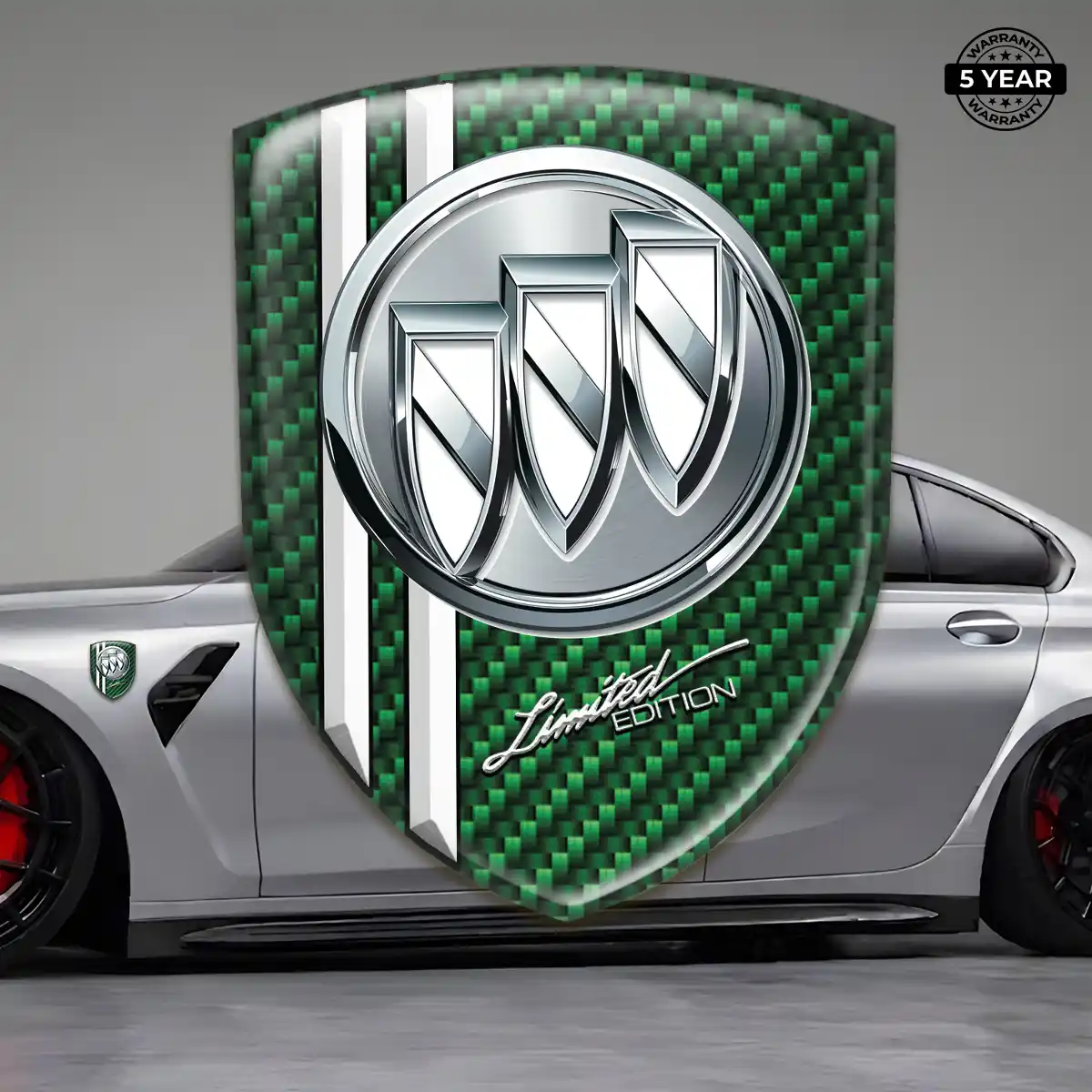 Buick 3D Emblem Sticker Opulent Line