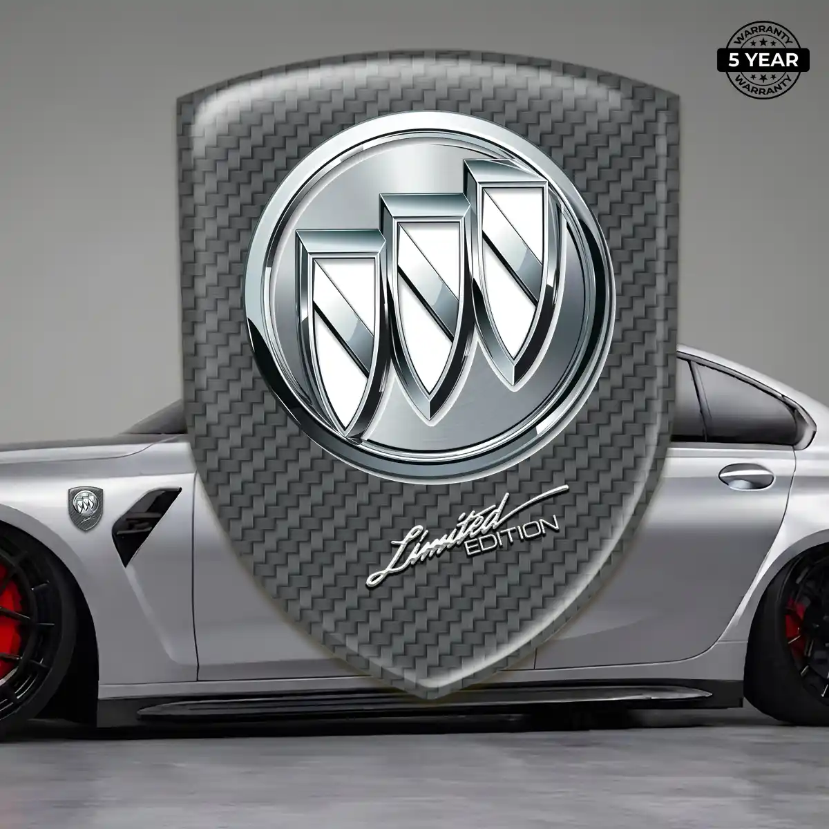 Buick 3D Emblem Sticker Prime Quality