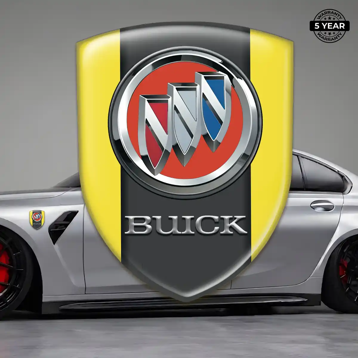 Buick 3D Emblem Sticker Resin Elite