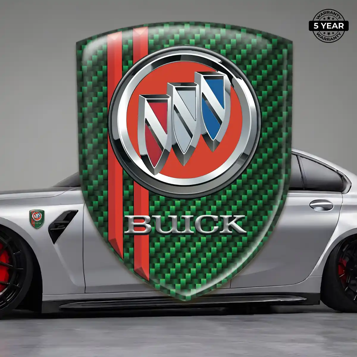 Buick 3D Emblem Sticker Superior Craft