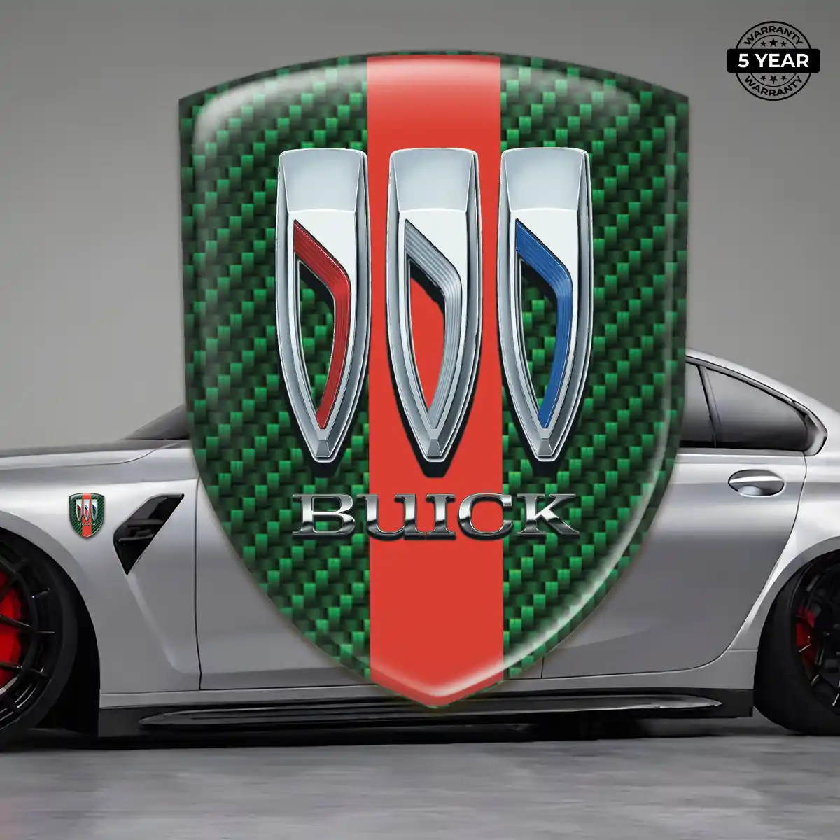 Buick 3D Gel Sticker Elite Finish