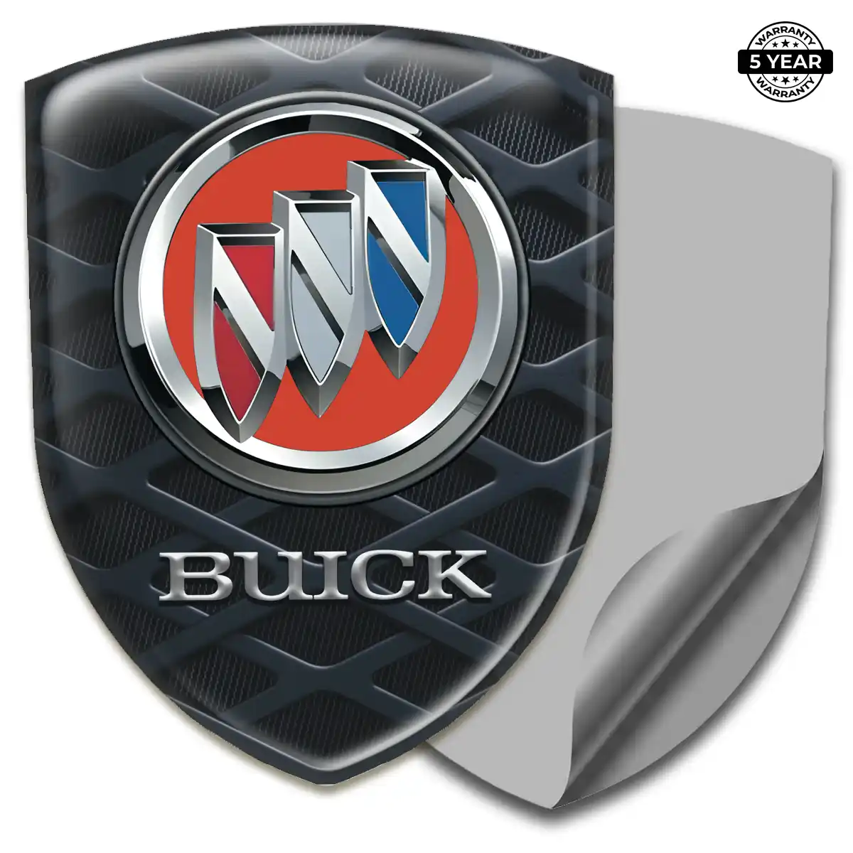 Buick 3D Gel Sticker Premium Dome