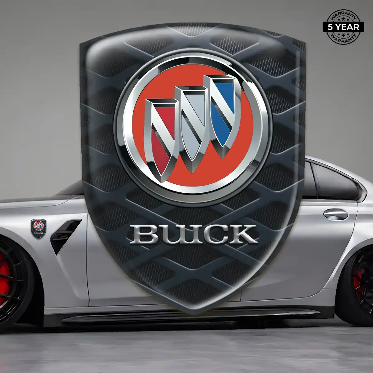 Buick 3D Gel Sticker Premium Dome