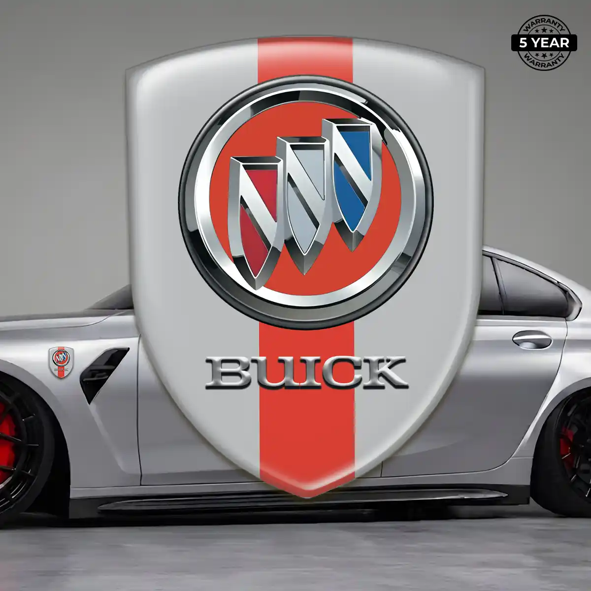 Buick 3D Gel Sticker Refined Design