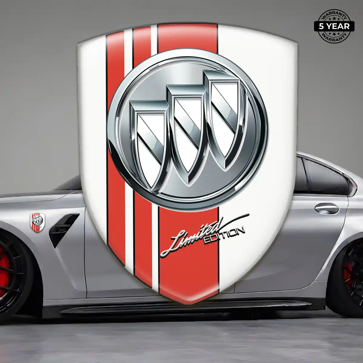 Buick 3D Gel Sticker Resin Luxe