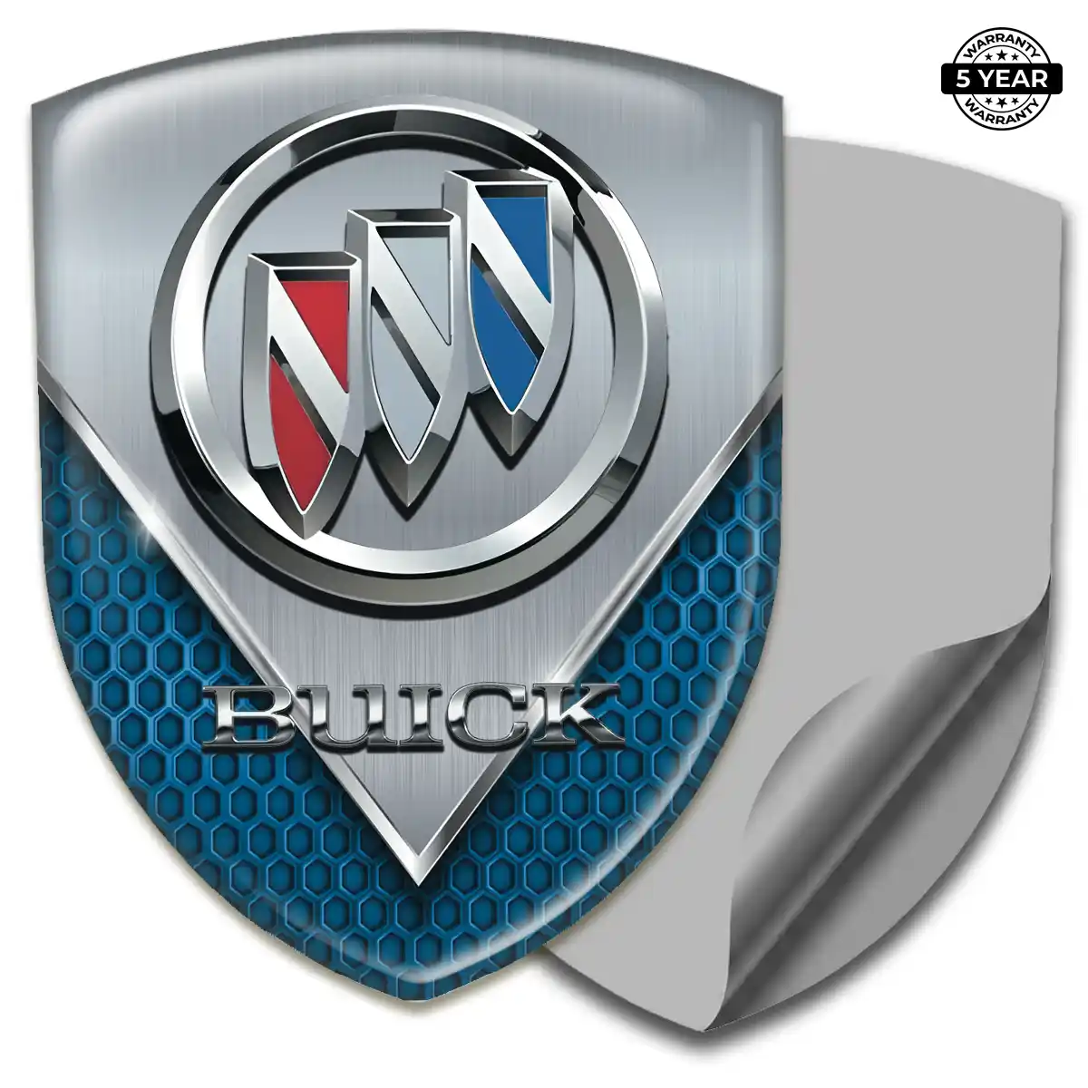 Buick 3D Logo Sticker Deluxe Edition
