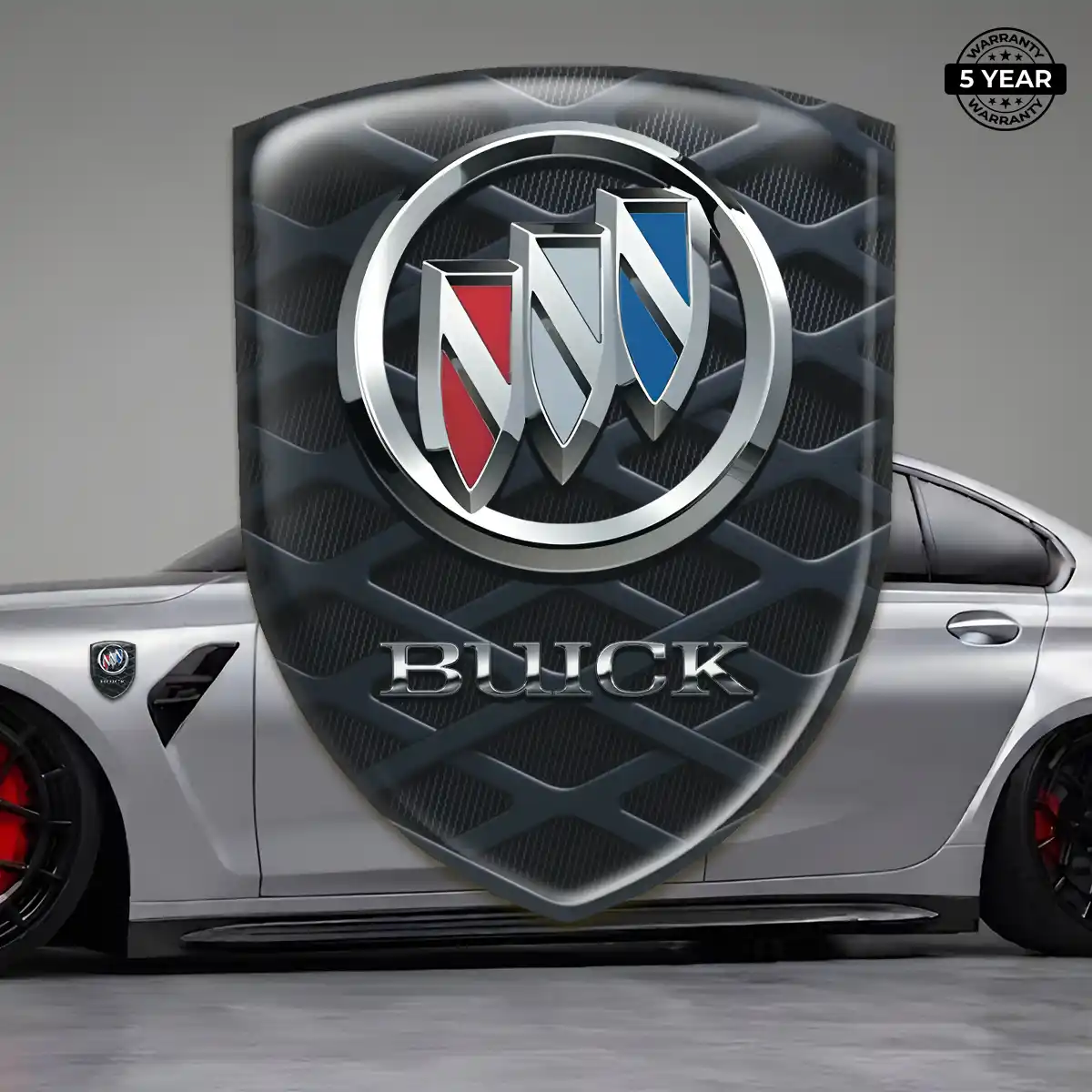 Buick 3D Logo Sticker Elite Edition