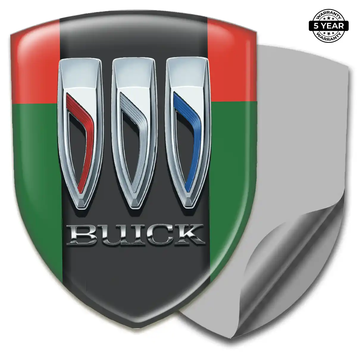 Buick 3D Logo Sticker Interior Luxe