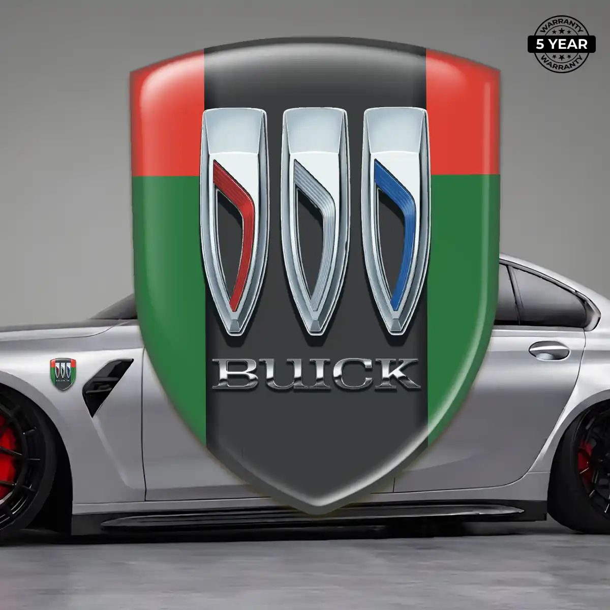 Buick 3D Logo Sticker Interior Luxe