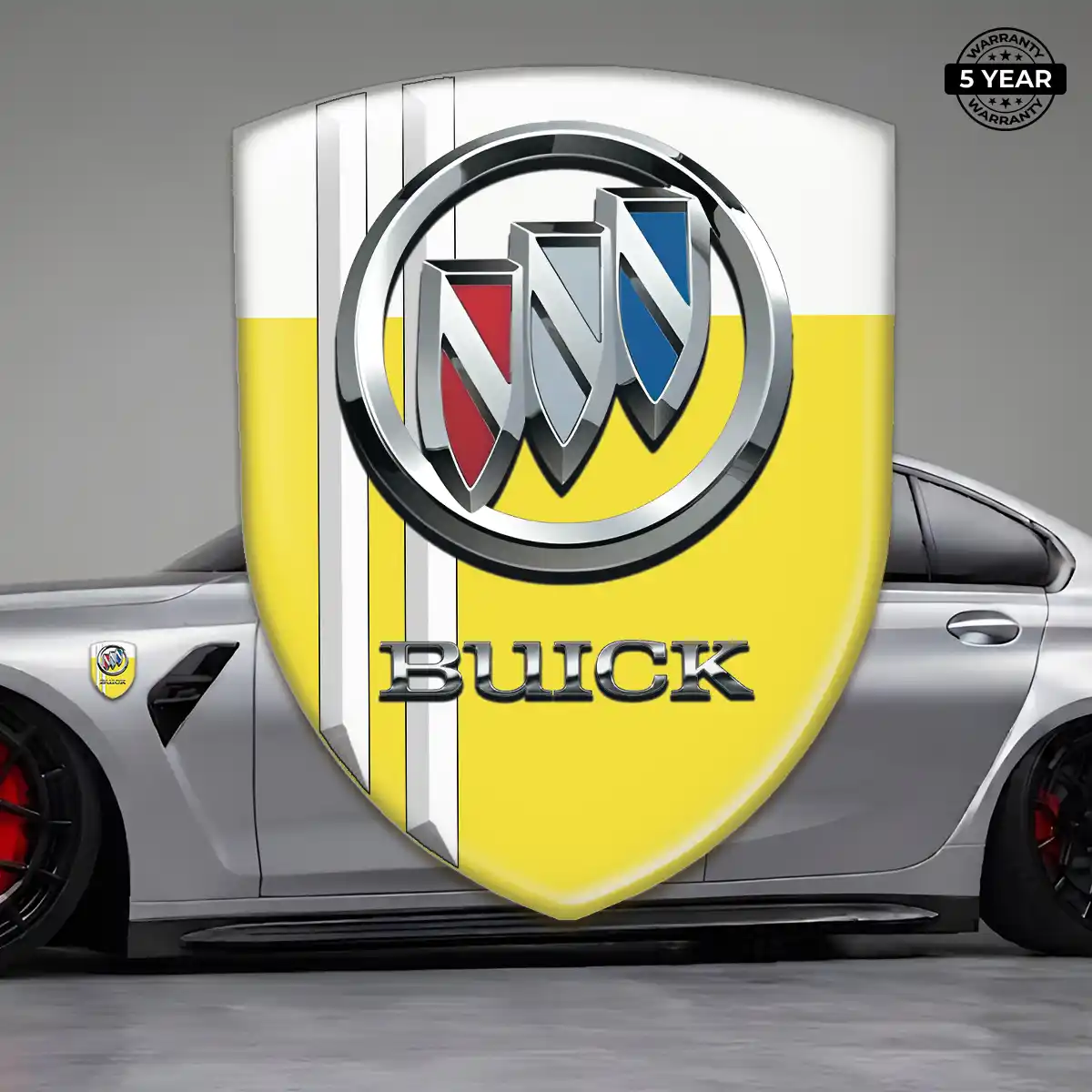 Buick 3D Logo Sticker Noble Edition