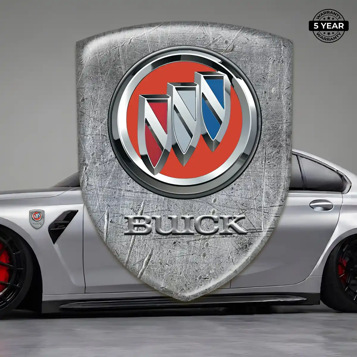 Buick 3D Logo Sticker Prime Quality