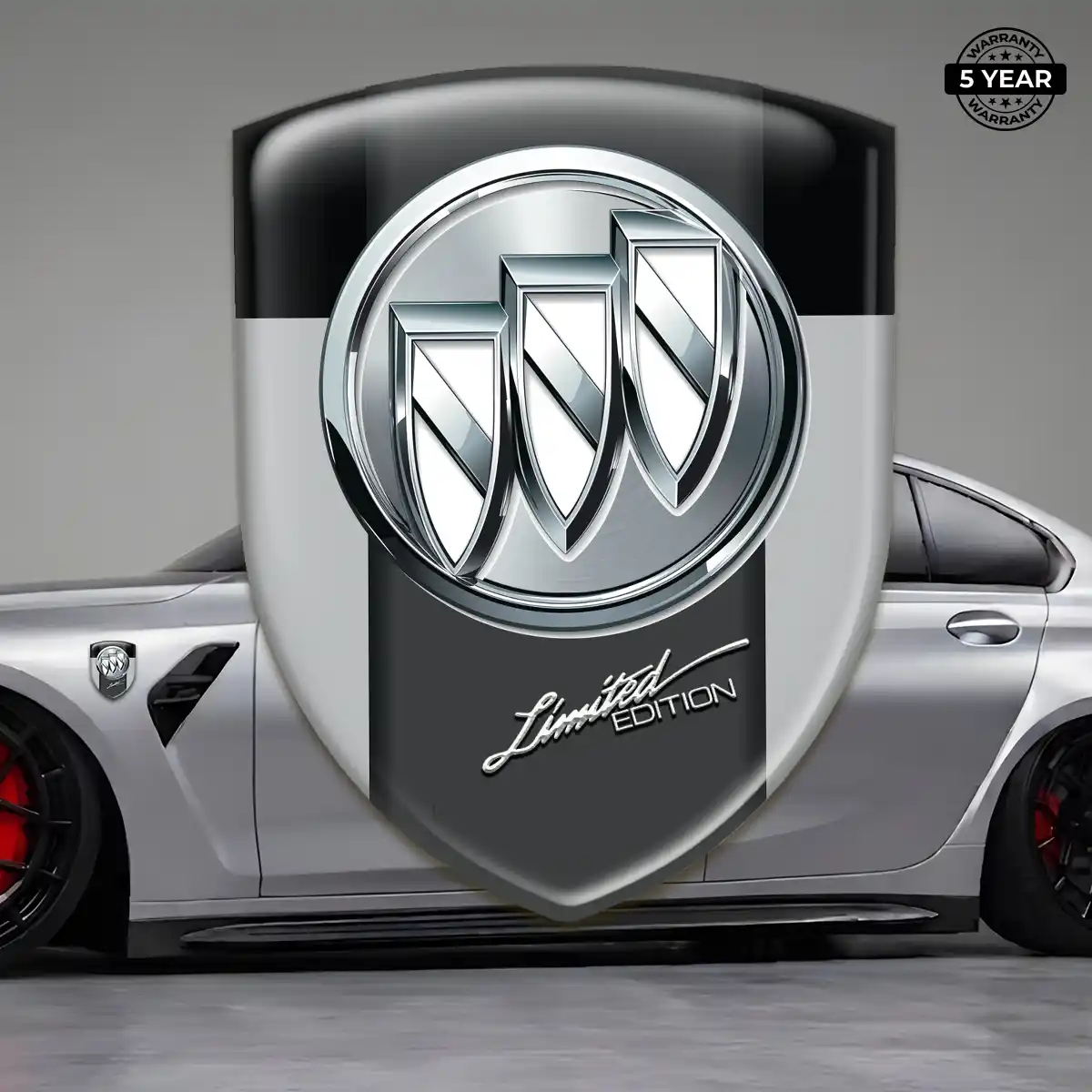 Buick 3D Resin Sticker Elite Finish