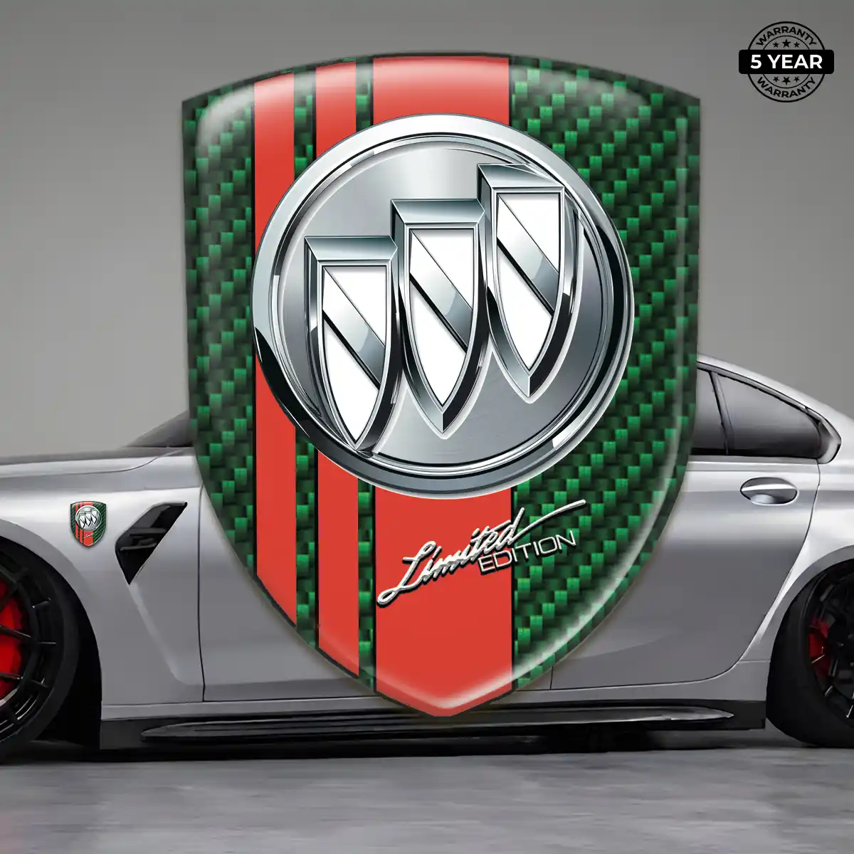 Buick 3D Resin Sticker Interior Luxe