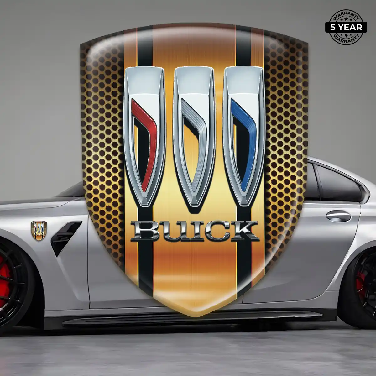 Buick 3D Resin Sticker Premium Dome