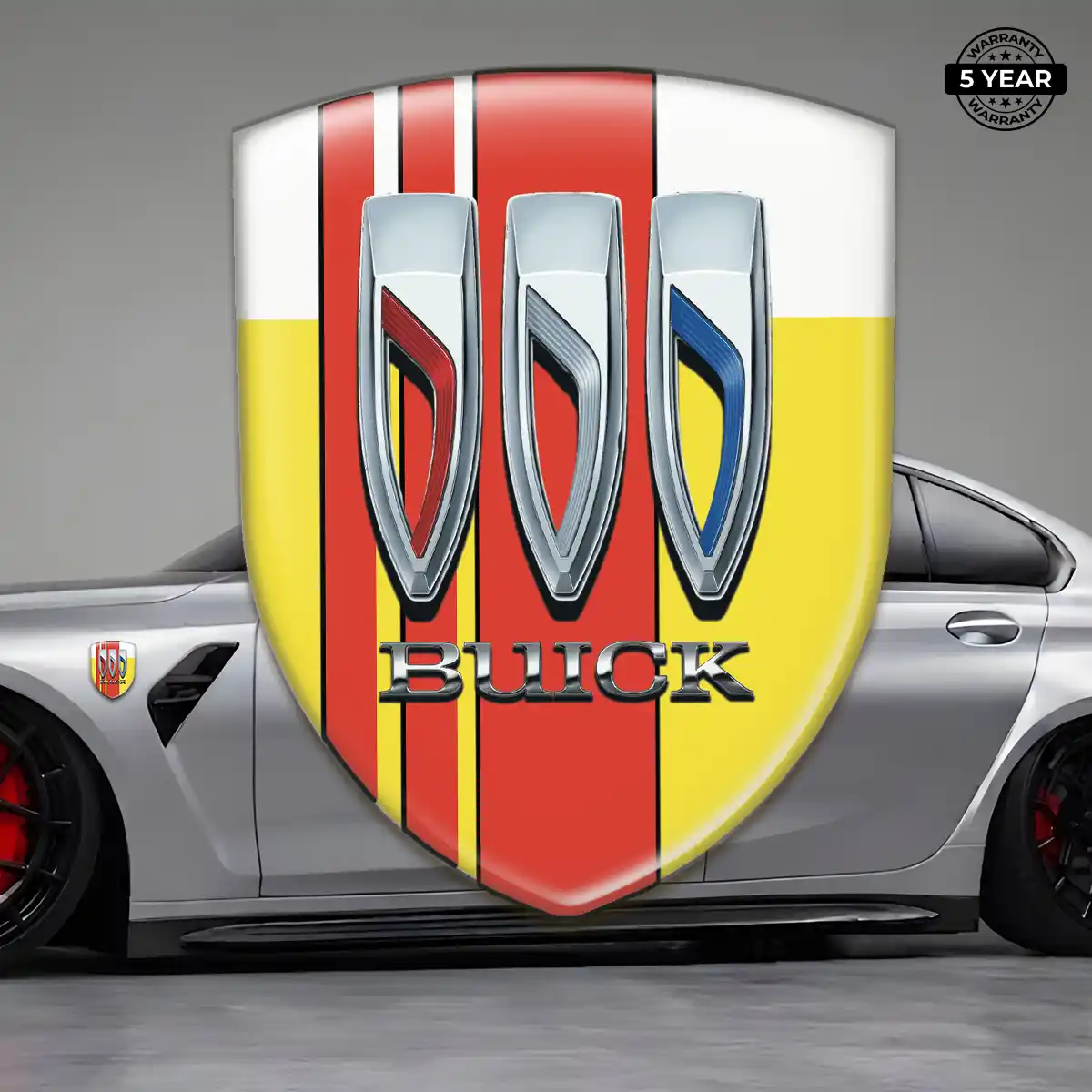 Buick 3D Resin Sticker Resin Luxe
