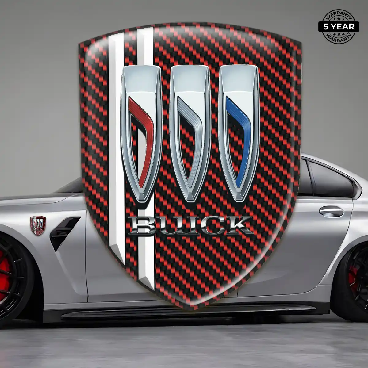 Buick Automotive Emblem Sticker Interior Luxe