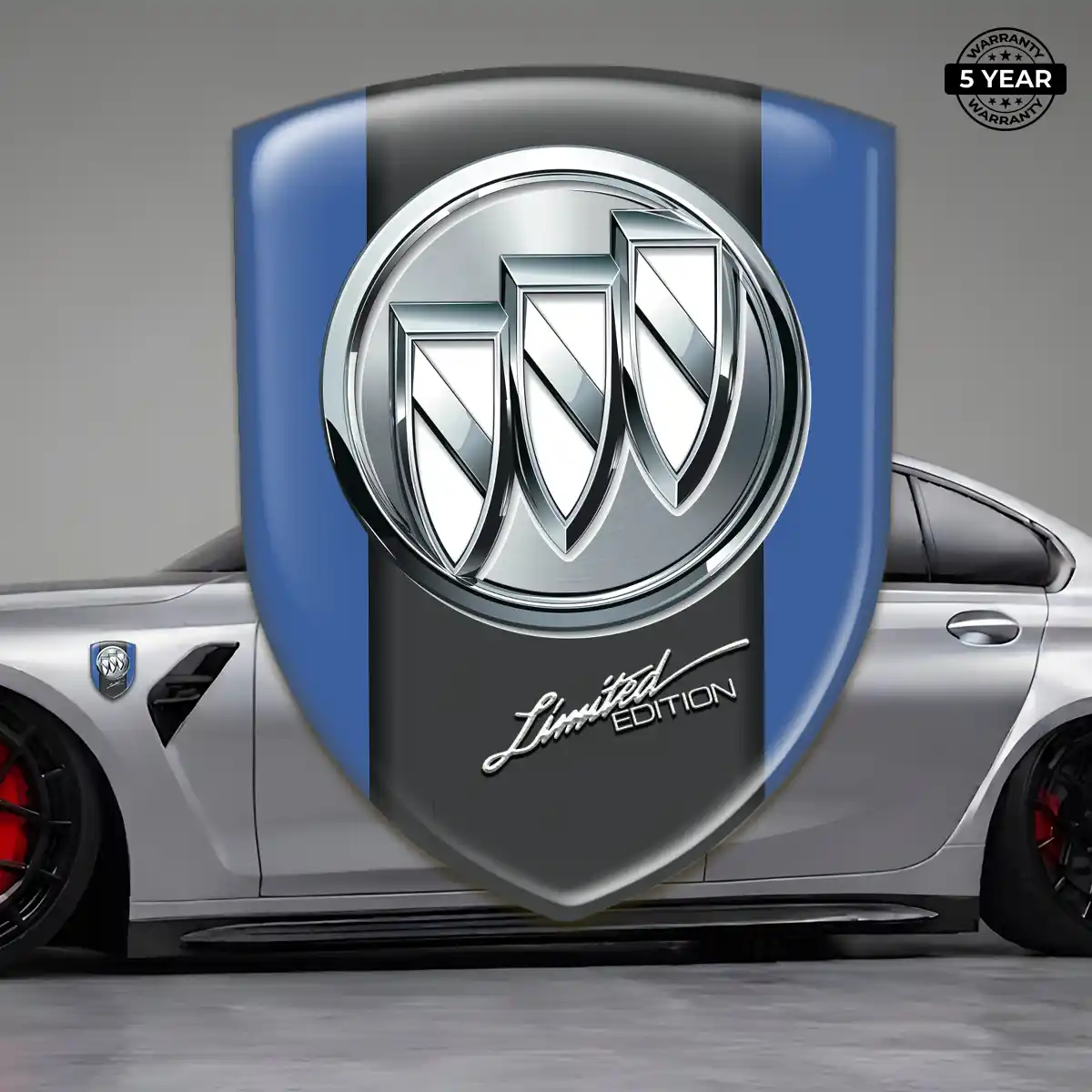 Buick Automotive Emblem Sticker Noble Edition