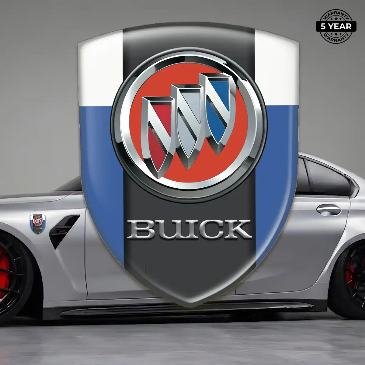 Buick Automotive Emblem Sticker Resin Luxe