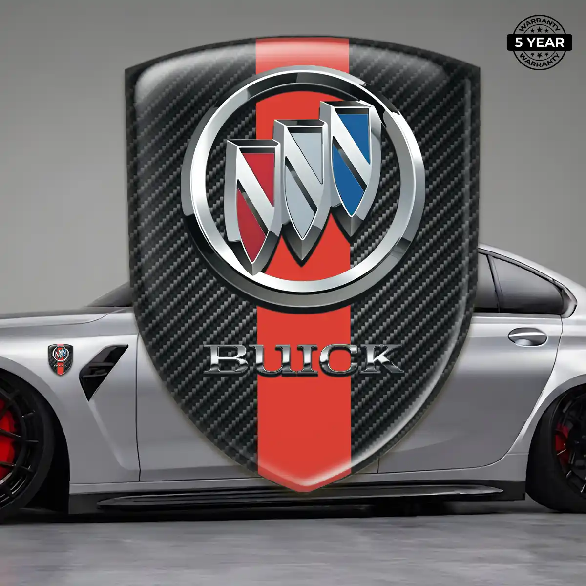 Buick Automotive Logo Sticker Elite Finish