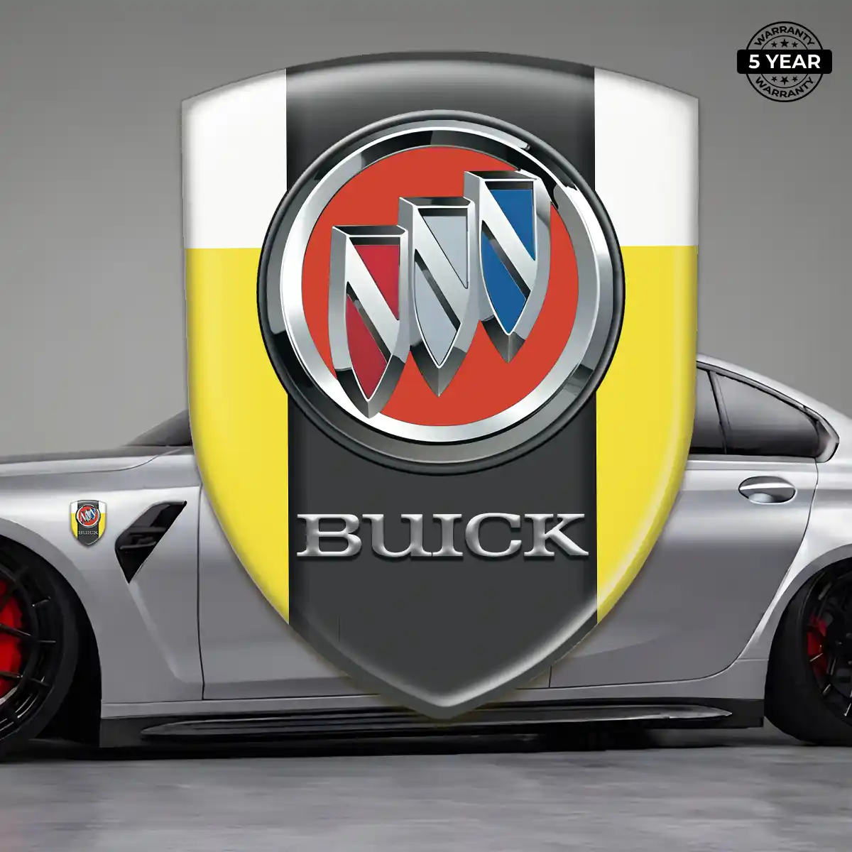 Buick Automotive Logo Sticker Opulent Line