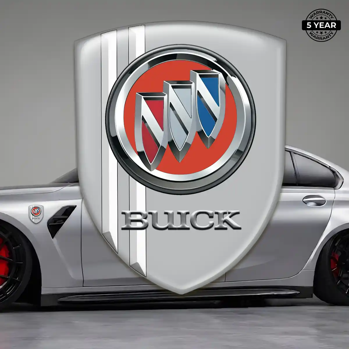 Buick Automotive Logo Sticker Refined Design