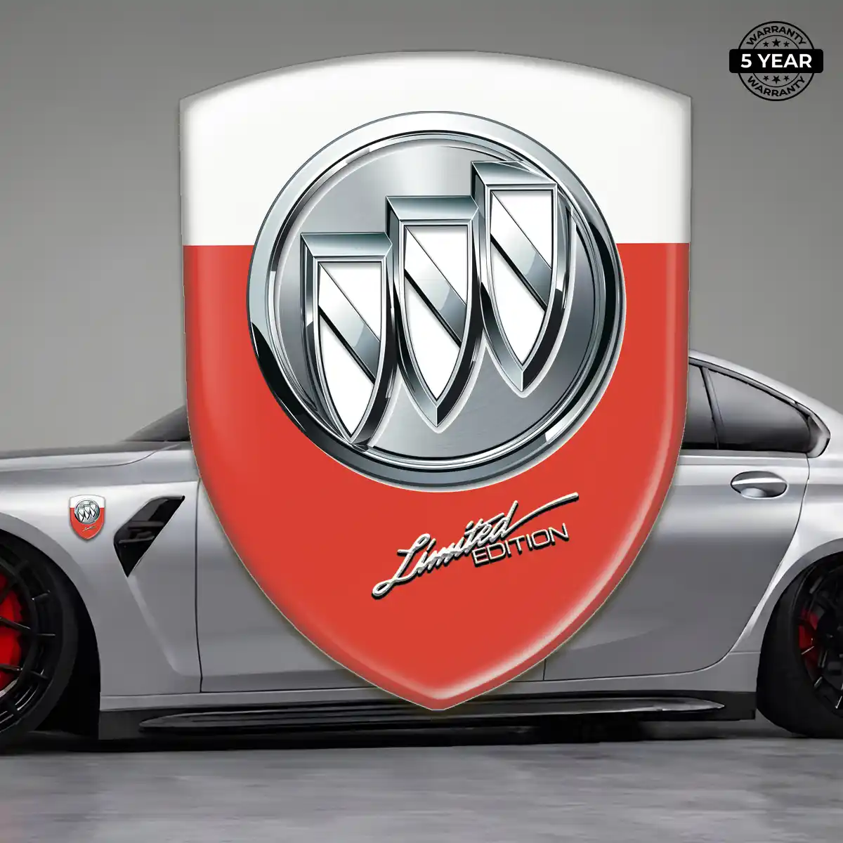 Buick Automotive Resin Decal Refined Design
