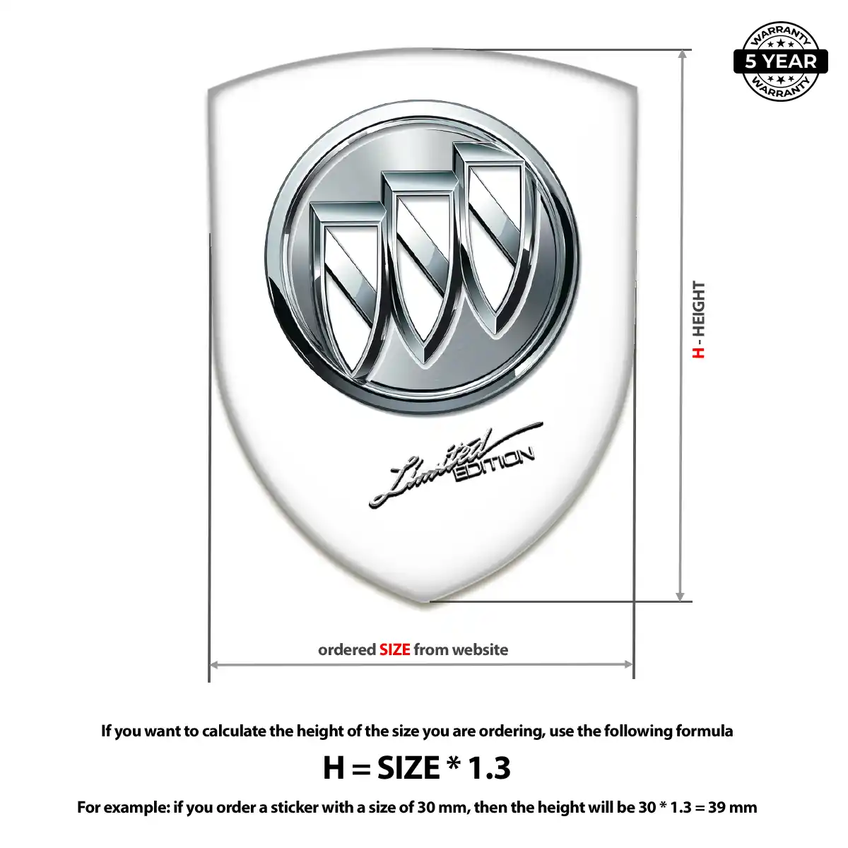 Buick Badge Elite Finish