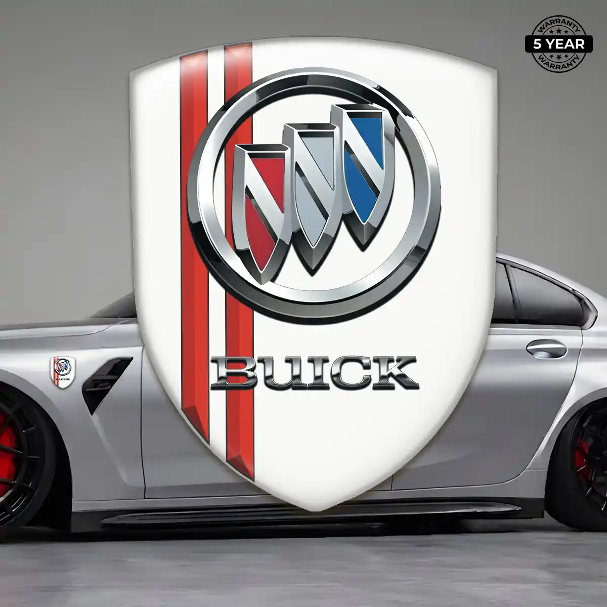 Buick Car Badge Sticker Deluxe Edition