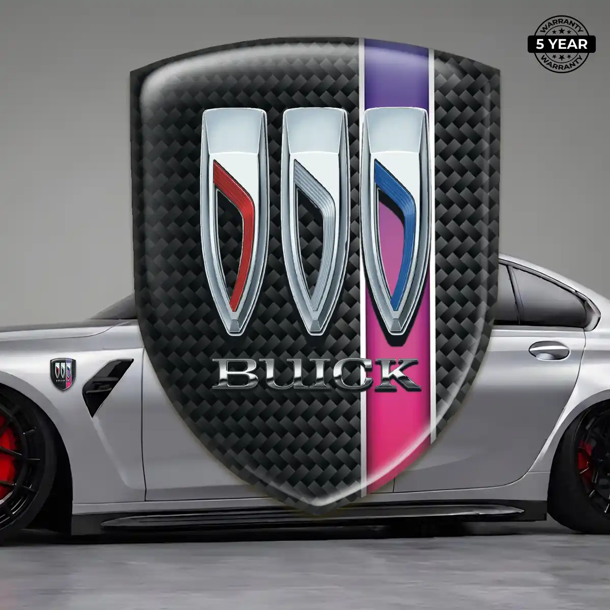 Buick Car Badge Sticker Elite Edition