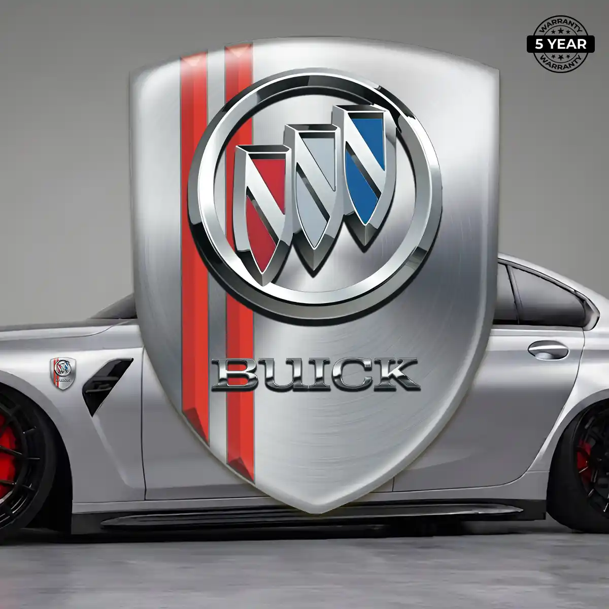 Buick Car Badge Sticker Elite Finish