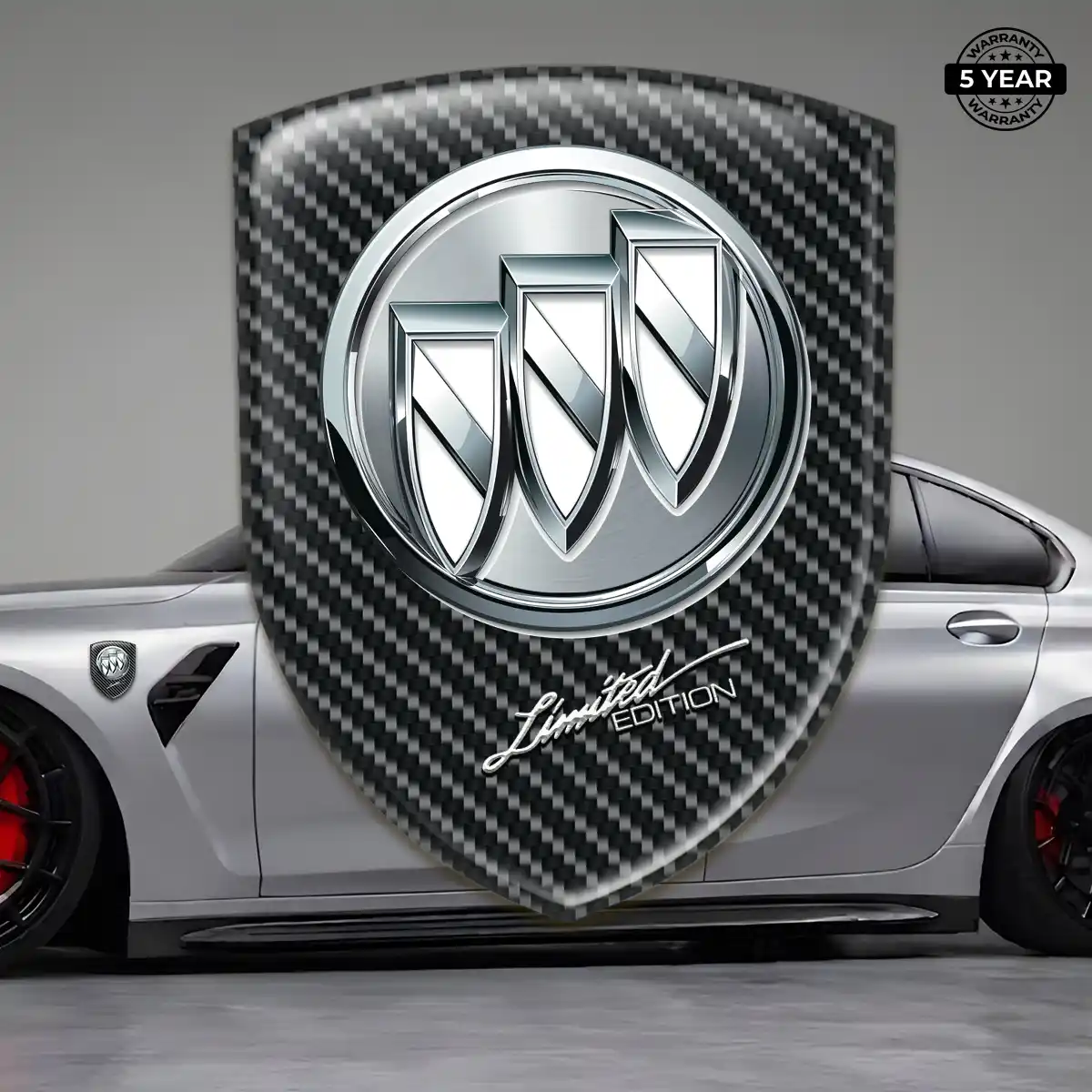 Buick Car Badge Sticker Exclusive Series