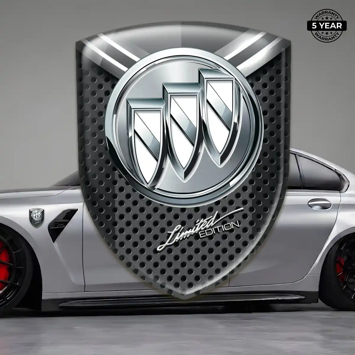 Buick Car Badge Sticker Resin Elite