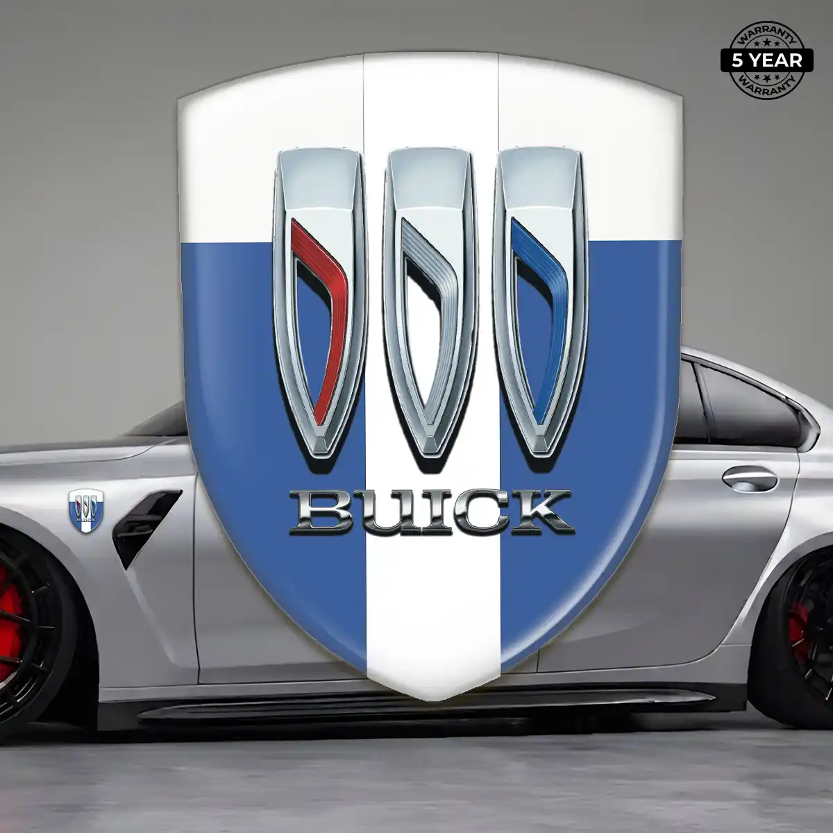 Buick Car Emblem Decal Elite Finish