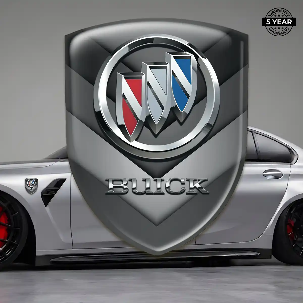 Buick Car Emblem Decal Premium Dome