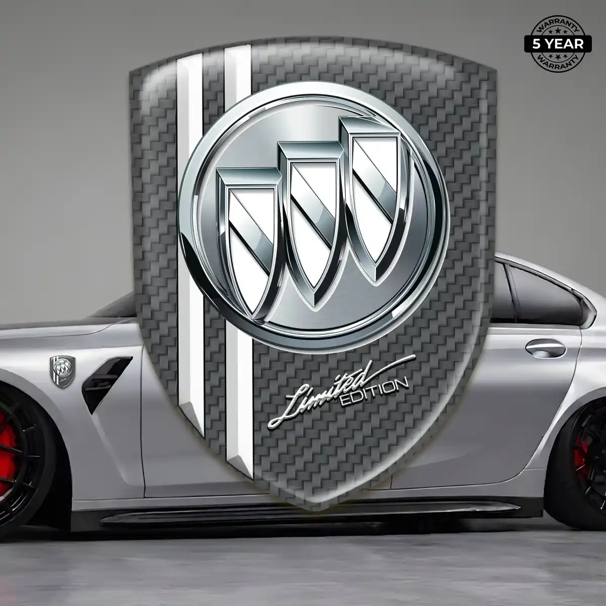 Buick Car Emblem Decal Resin Luxe