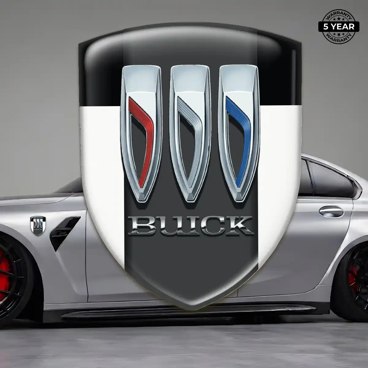 Buick Car Emblem Decal Signature Grade