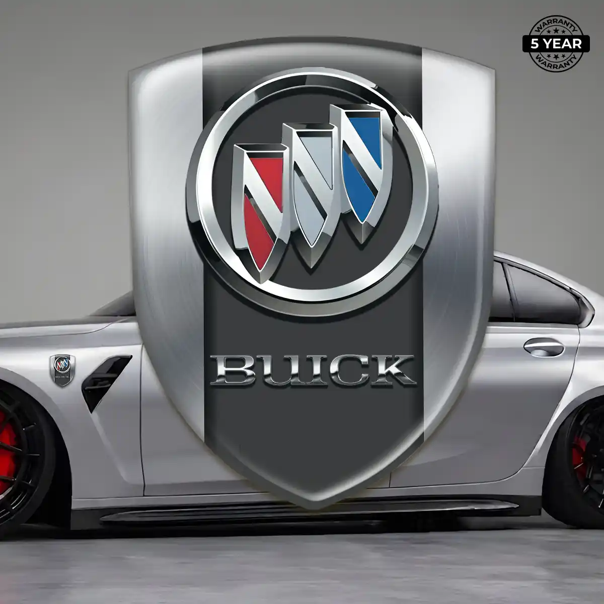 Buick Car Emblem Decal Sleek Style