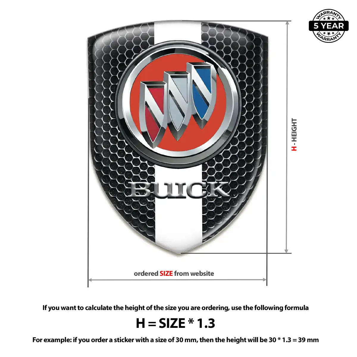 Buick Car Emblem Overlay Elite Edition